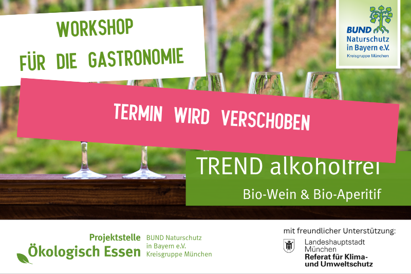 Praxisworkshop TREND alkoholfrei: Bio-Wein & Bio-Aperitif